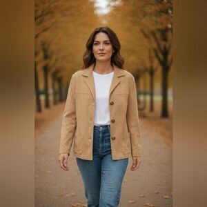 Golden‎ Bear VTG Womens Leather Suede Jacket Sz XS